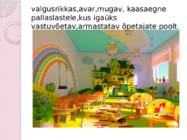 Tuleviku Lasteaed #7