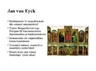 Renessanss ja Jan van Eycki #5