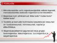 Majandus majandusteooria maja #25