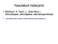 Ettevõtlusega kaasnevad hüved-probleemid ja riskid #18