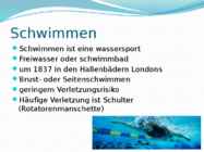 Schwimmen #2