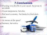 Vehicles used in different modes of transport #9