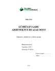 LÜHIÜLEVAADE ARHITEKTUURI AJALOOST