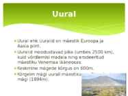 Uurali mäestik #2