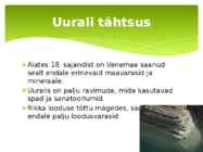 Uurali mäestik #10