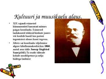 Jõhvi muusika ja kultuuri lugu #2
