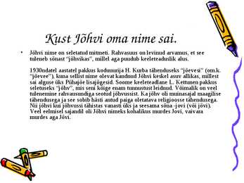 Jõhvi muusika ja kultuuri lugu