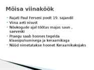 Eesti mõisate ajalugu #13