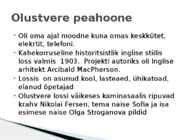 Eesti mõisate ajalugu #10