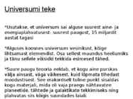 Universum #3