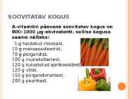 A-vitamiin #5