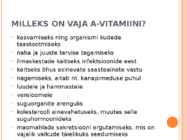 A-vitamiin #9