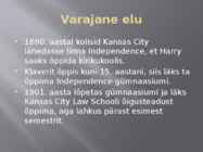 Lühikokkuvõte Harry S-Truman eluloost #4