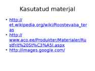 Roostevaba teras #11