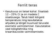 Roostevaba teras #6