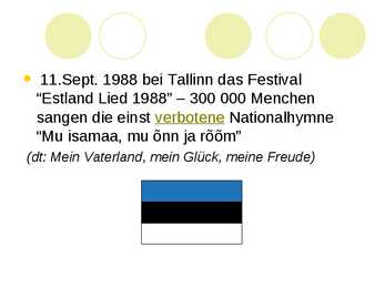 Singende Revolution und Sängerfest #19