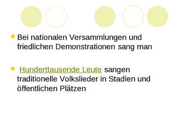 Singende Revolution und Sängerfest #6