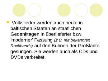 Singende Revolution und Sängerfest #9