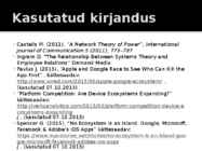Süsteemiteooria ja võrgustikuteooria debatt #13