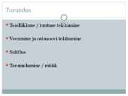 Turunduskommunikatsioon #3