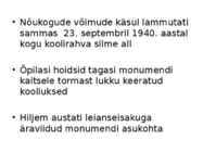 Reaali poiss ehk Vabadussõjas langenud kooliõpilaste ja-õpetajate mälestusmärk #4
