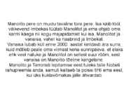 Manolito Prillipapa-raamatu kokkuvõte ja esitlus #7