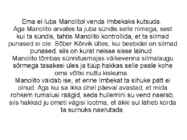 Manolito Prillipapa-raamatu kokkuvõte ja esitlus #8