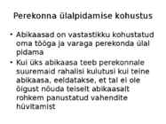 Perekonnaõigus #11