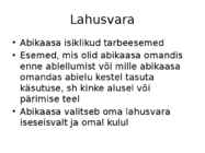 Perekonnaõigus #14