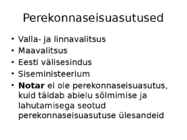 Perekonnaõigus #4