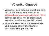 Lepingute täitmine #4