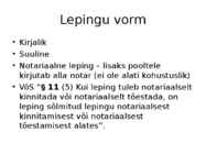 Lepingud #7