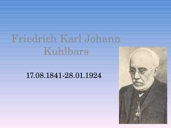 Friedrich Kuhlbars