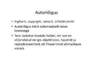 Intellektuaalne omand #5