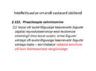 Intellektuaalne omand #7