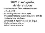 Inimõigused #4