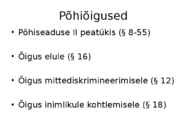 Inimõigused #5