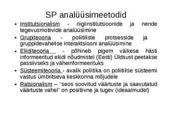 Sotsiaalpoliitika #19