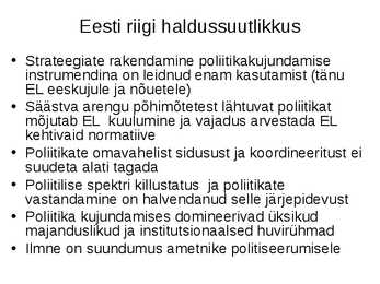 Sotsiaalpoliitika #23