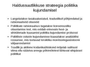 Sotsiaalpoliitika #25