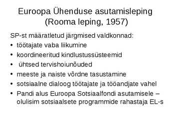 Sotsiaalpoliitika #32