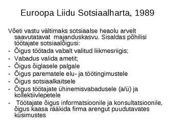 Sotsiaalpoliitika #38