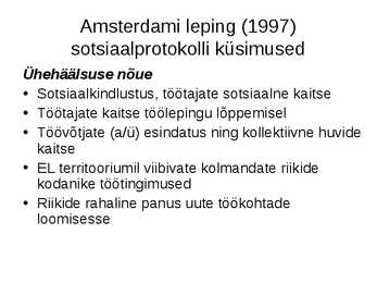 Sotsiaalpoliitika #42