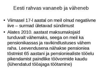 Sotsiaalpoliitika #51