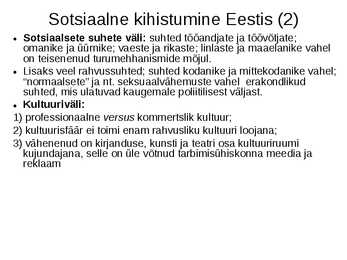 Sotsiaalpoliitika #58