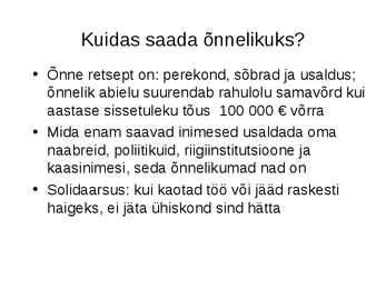 Sotsiaalpoliitika #70