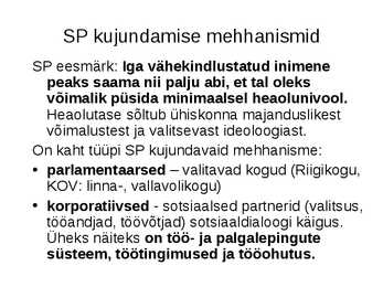 Sotsiaalpoliitika #76