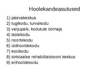 Sotsiaalpoliitika #23