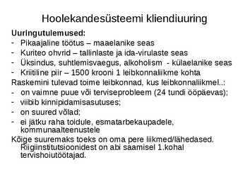 Sotsiaalpoliitika #24