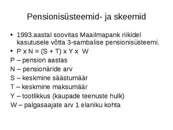 Sotsiaalpoliitika #30